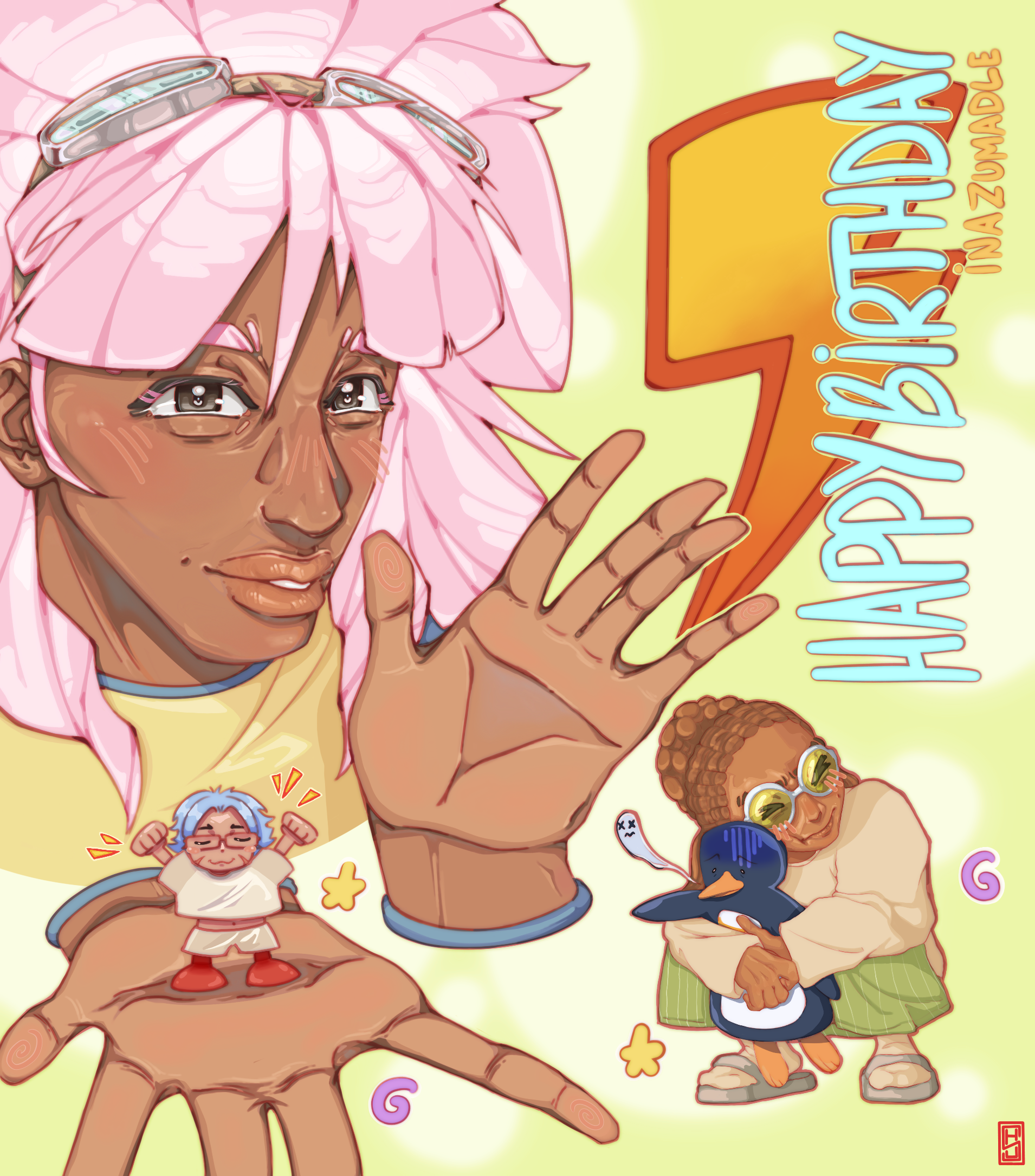Illustration anniversaire inazumadle